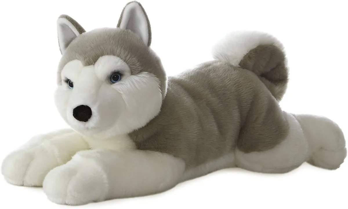peluche perro siberiano