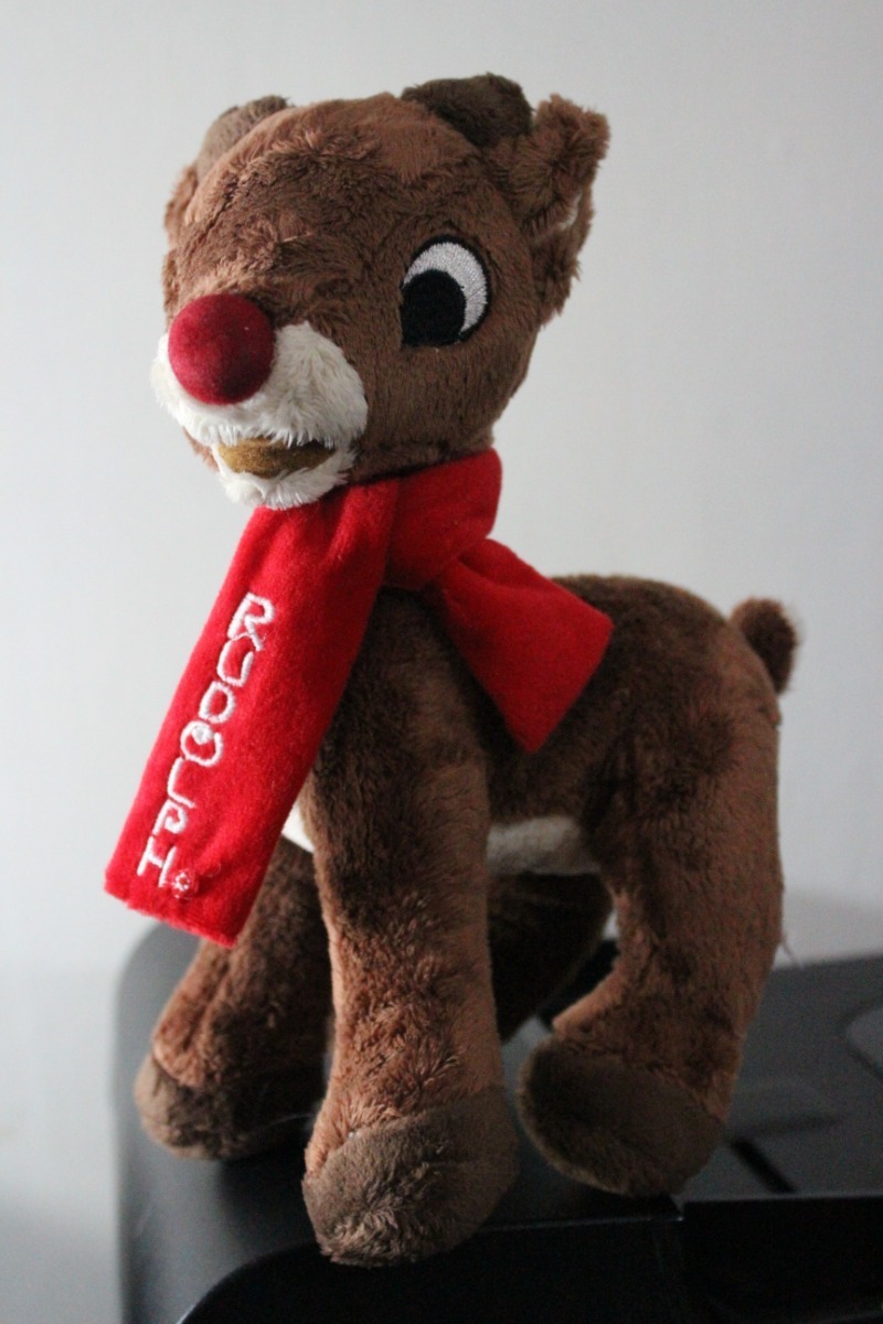 peluche rudolph