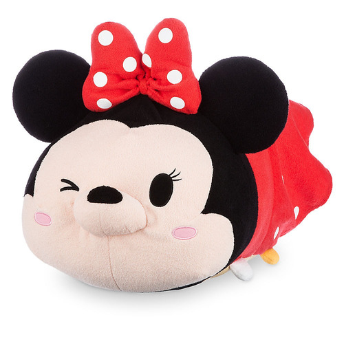 Peluche Tsum Tsum Minnie  Mouse Grande 48 Cm Disney Store 