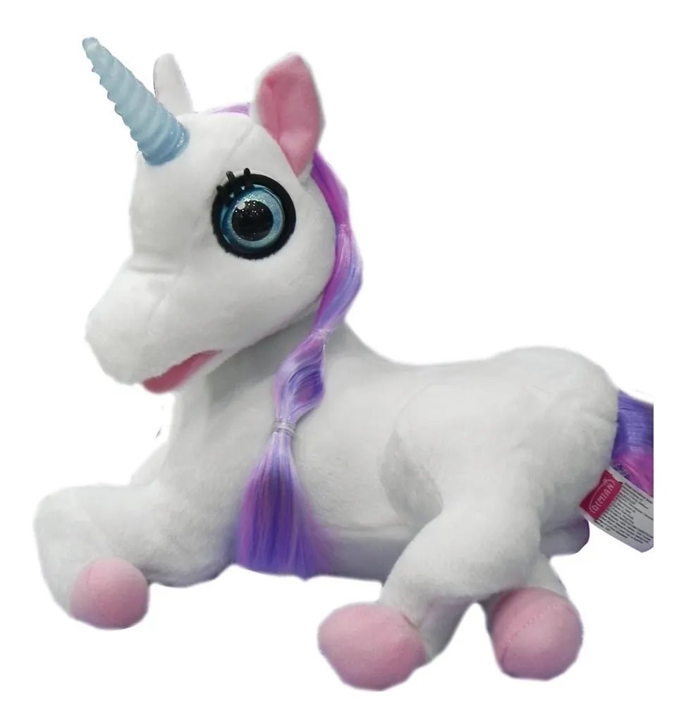 unicornio de peluche dimian