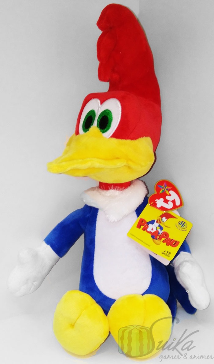 PelĂșcia Pica-pau 40cm Ty Original Woody Woodpecker Oficial