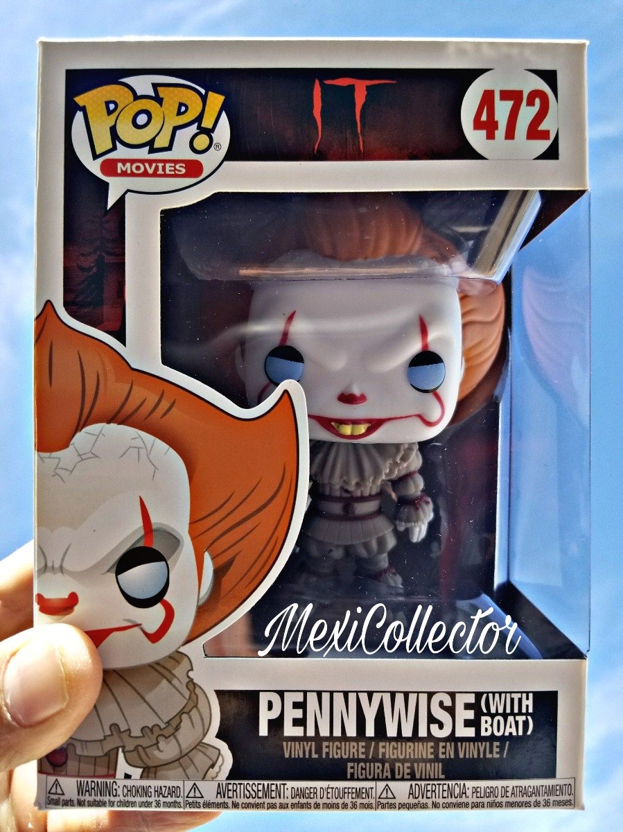 pennywise with boat funko pop