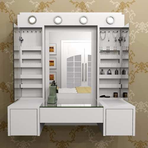 Penteadeira Camarim Com Porta Maquiagem E Porta Joia Branco R$ 1 700,00 em Mercado Livre Aparador Zara Home ~ Penteadeira Camarim Com Porta Maquiagem E Porta Joia Branco R$ 1 700,00 em Mercado Livre