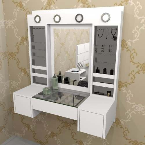 Penteadeira Camarim Com Porta Maquiagem E Porta Joia Branco R$ 1 700,00 em Mercado Livre Aparador Zara Home ~ Penteadeira Camarim Com Porta Maquiagem E Porta Joia Branco R$ 1 700,00 em Mercado Livre