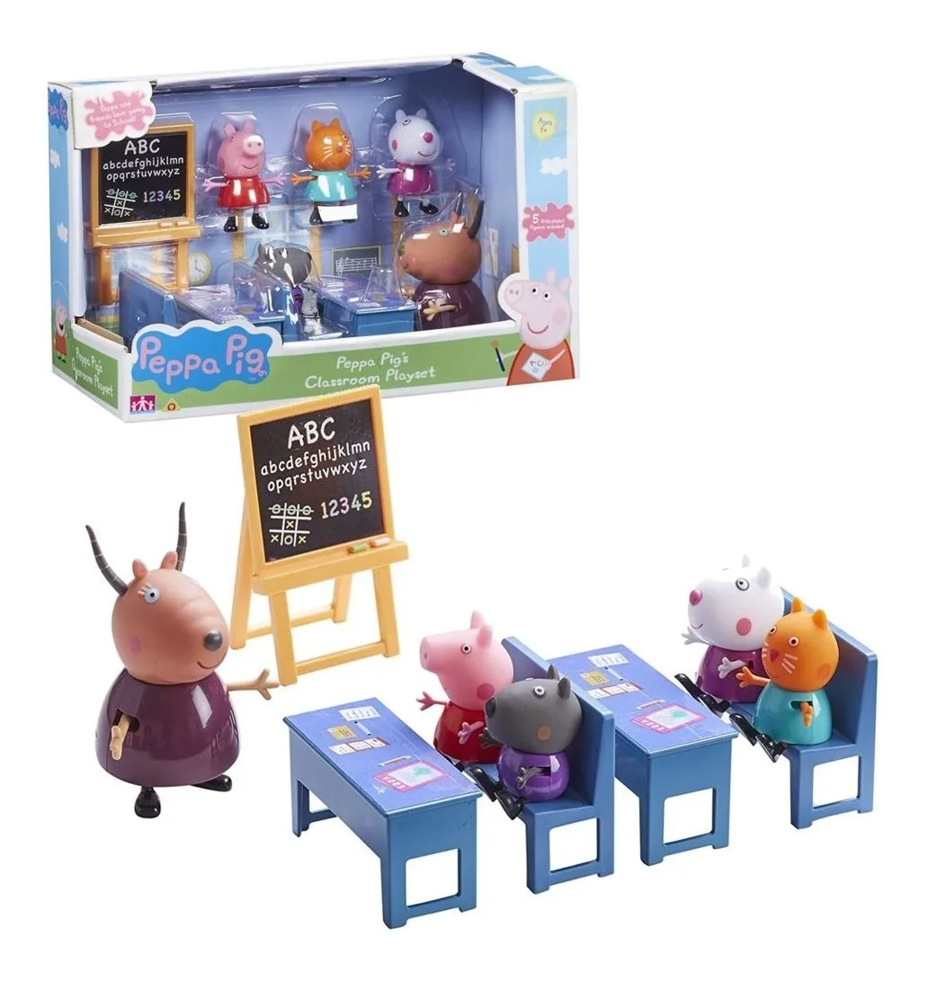 la escuela de peppa pig