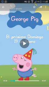 muñeco george peppa pig