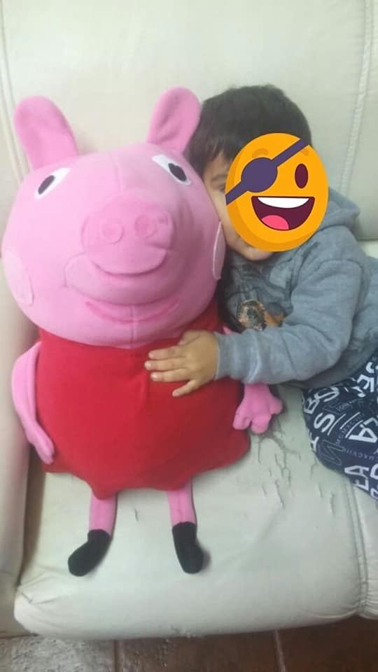 peppa pig peluche grande