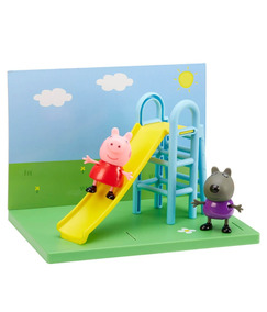 Pig Tobogán Plaza Playground Peppa Daniel HamacaGeorge WIbeEDH29Y