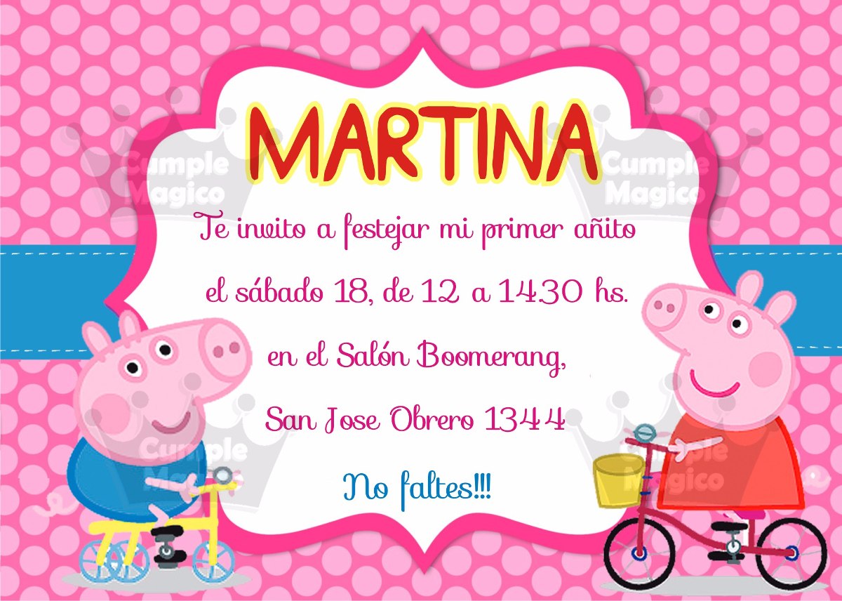 tarjetas de invitacion de cumpleaños