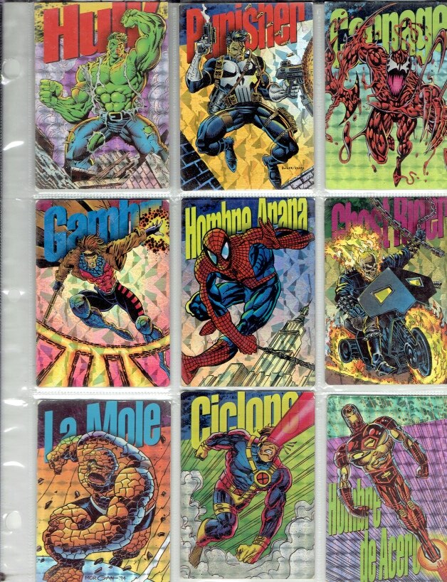 Pepsi Cards Marvel Año 1994 Coleccion Completa 113