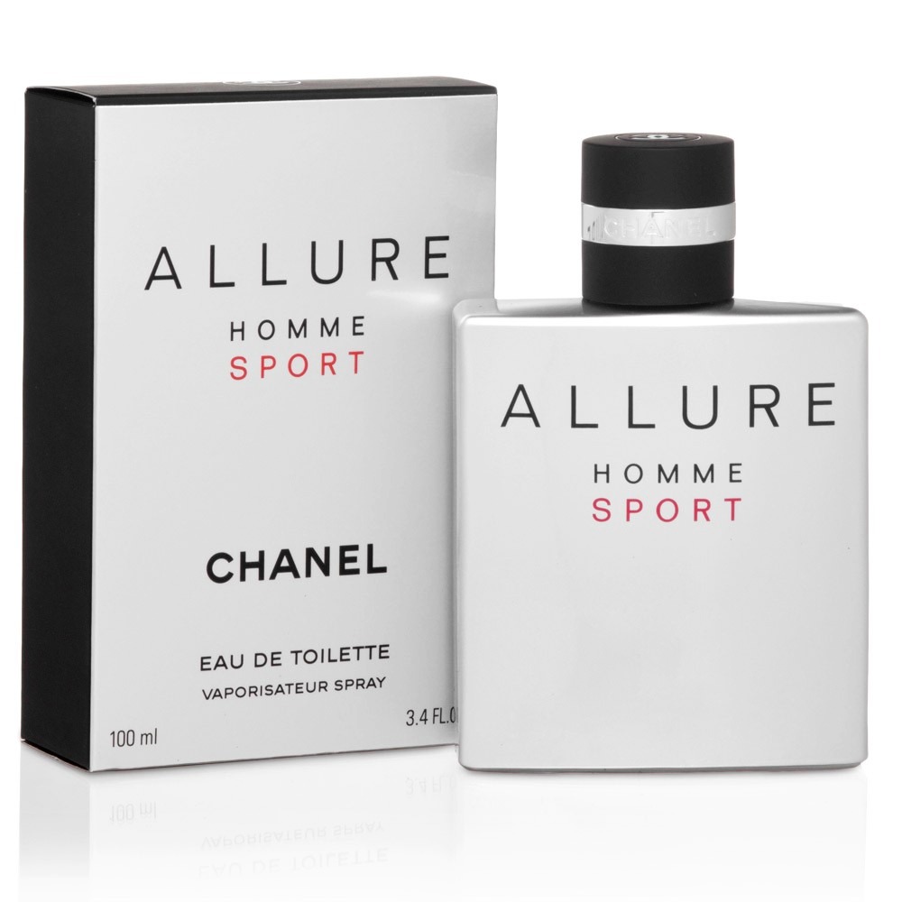 Perfume Allure Homme Sport 100ml Chanel Edt Original Lacrado - R$ 338