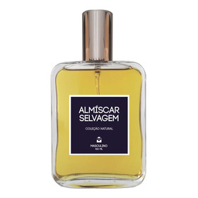 Perfume Almíscar Selvagem 100ml Masculino + Mni Perfume 10ml