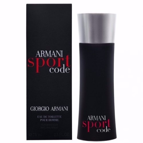 armani black code sport