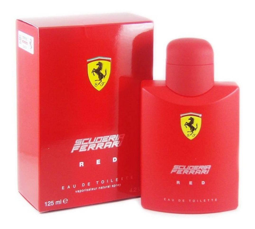 Perfume Ferrari Red 125ml- Original E Lacrado Envio Imediato - R$ 134,99 em Mercado Livre