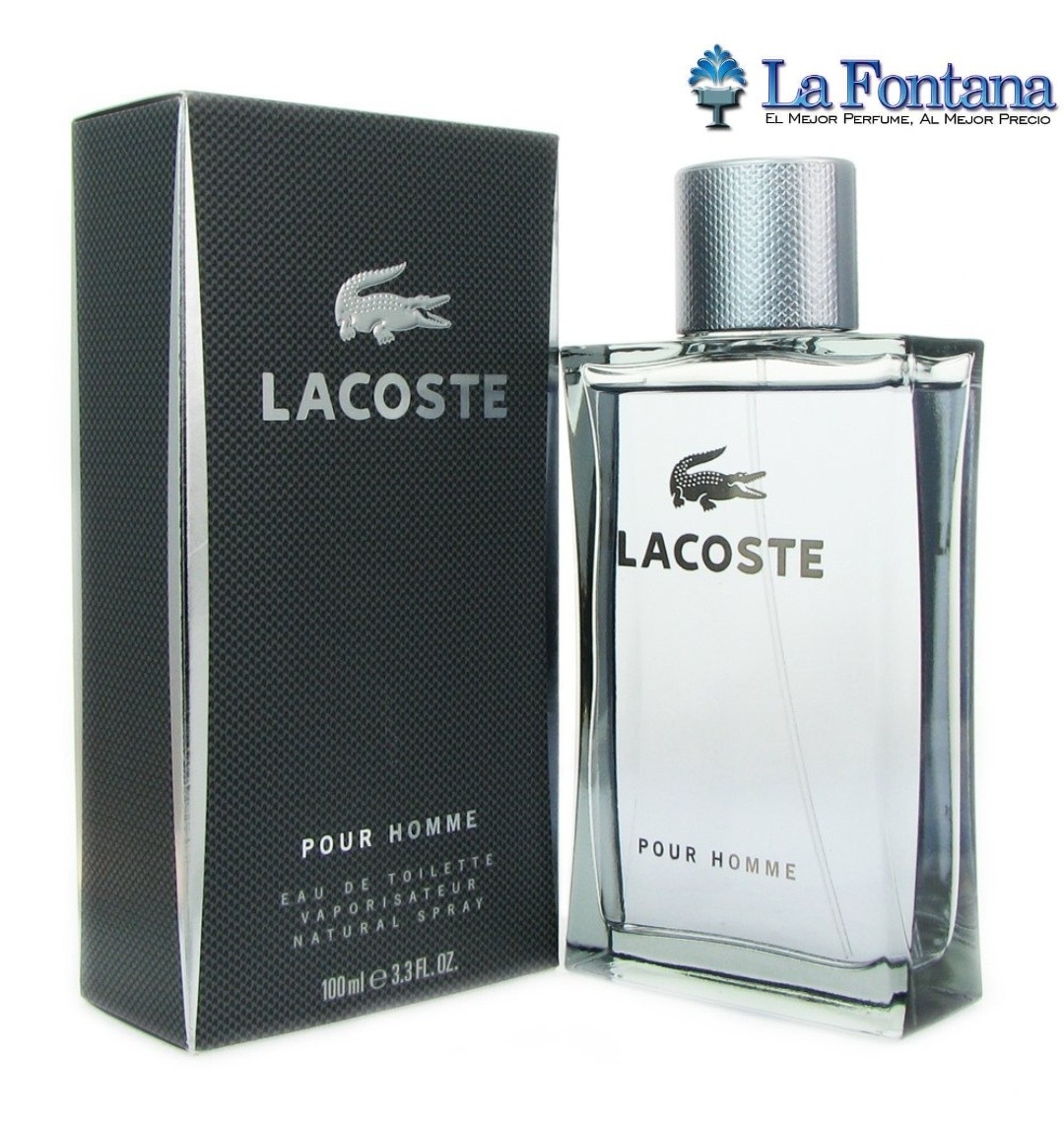 lacoste silver perfume