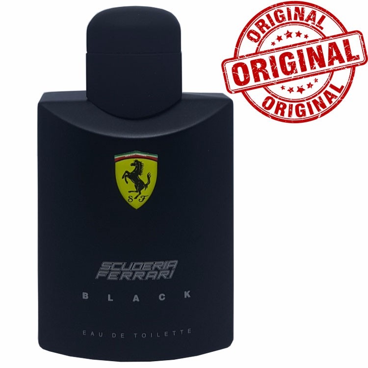 Perfume Scuderia Ferrari Black 125ml Masculino 100% Original - R$ 109,99 em Mercado Livre