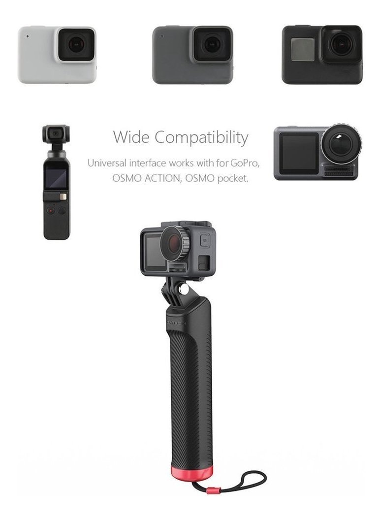 PGYTECH para DJI OSMO//OSMO Bolsillo Cámara Submarina ACTION Floating empuñadura L