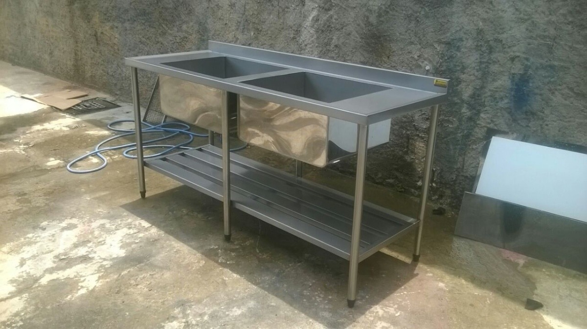 Pia Industrial A O Inox Fabricamos Sob Medida 12xsem Juros R Pia Industrial A O Inox Fabricamos Sob Medida 12xsem Juros R