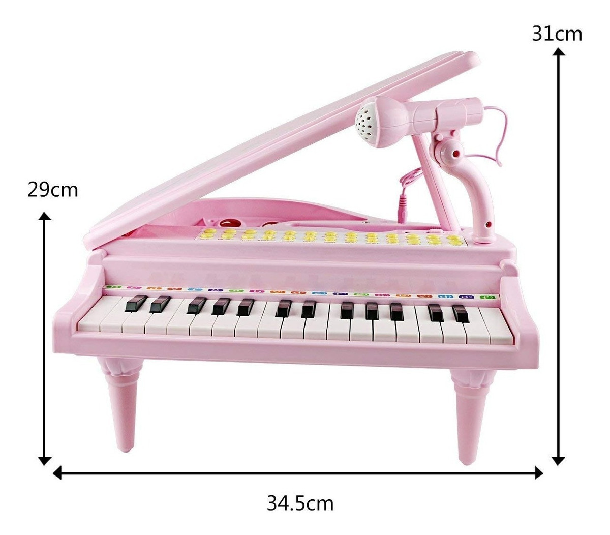 Contiene un Pequeño Xilófono GoStock Juguete Musical del Bebé para Niños y Niñas Instrumento Musical con Teclado y Batería Niños 1 2 3 Años