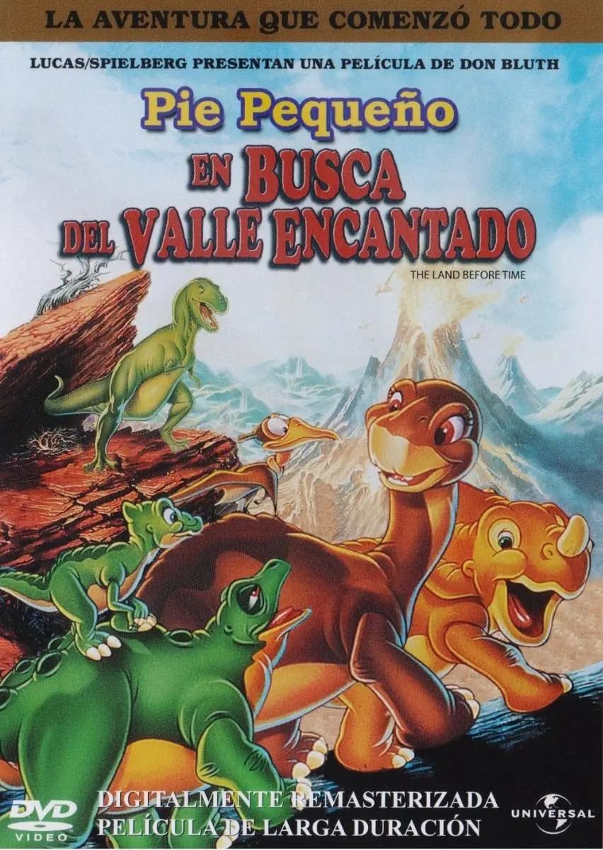 Pie Pequeño En Busca Del Valle Encantado Pelicula Dvd - $ 199.00 en ...
