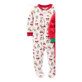 Pijama Navideña Enterizo - Navidad Carters Para Bebé