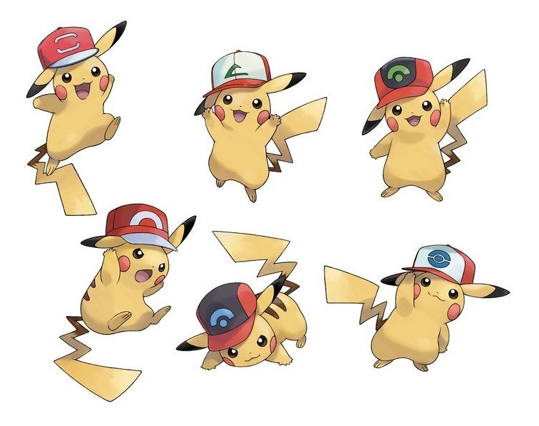 Pikachu Con Gorra Pokemon Solluna Ultra Sollunapack