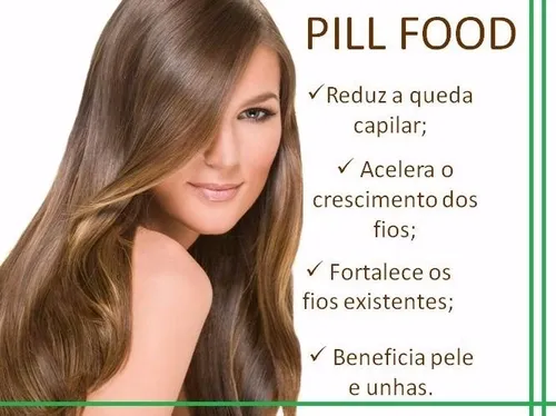 pill food 180 cápsulas manipulado - o segredo da beleza