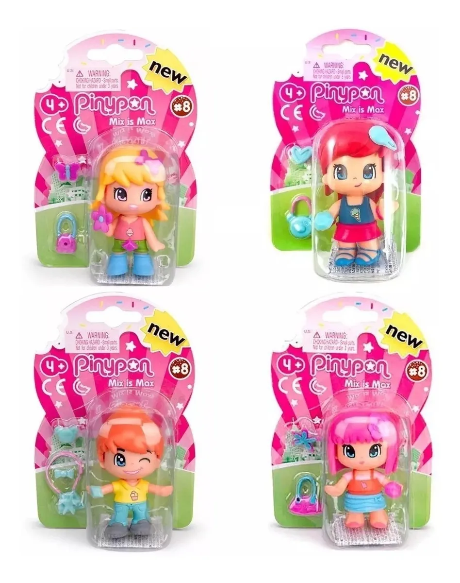 muñecas pin pon