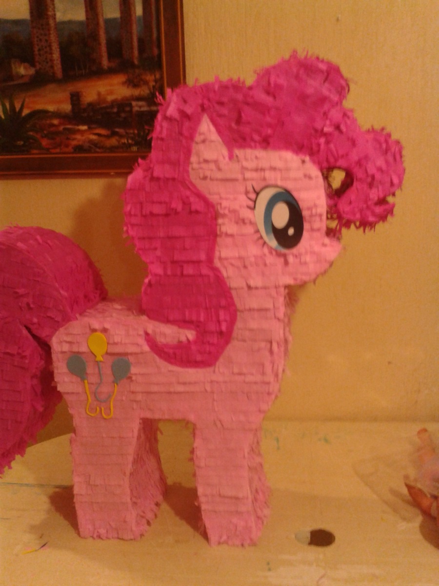 Piñata Pinkie Pie De My Little Pony Caricaturas - $ 349.00 