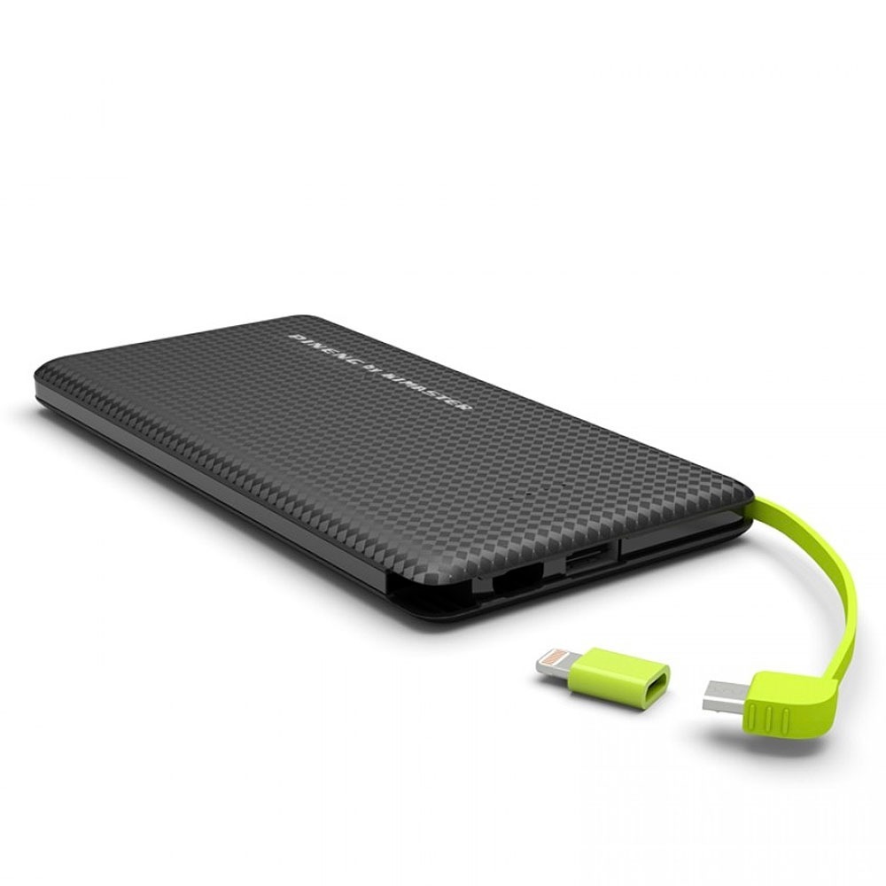 Pineng Power Bank Original Slim Pn951 10000mah Lançamento - R$ 71,01 em