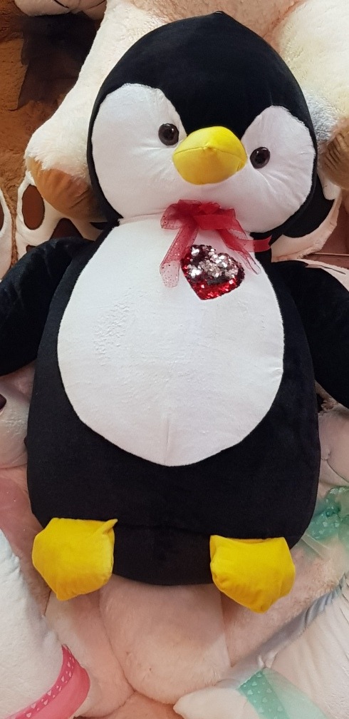 peluche gigante pinguino