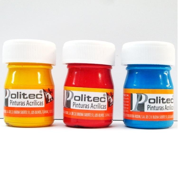 Pintura Politec Caja 10 Pzs - $ 75.00 en Mercado Libre