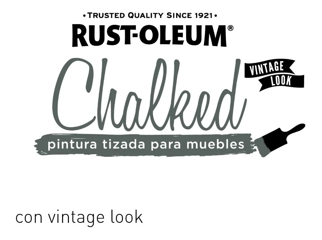 PINTUZERO I.CASANOVA | Pintura Tizada Chalked Rust Oleum Ef. Vintage 0,88lt  Colores - $ 1.655,41