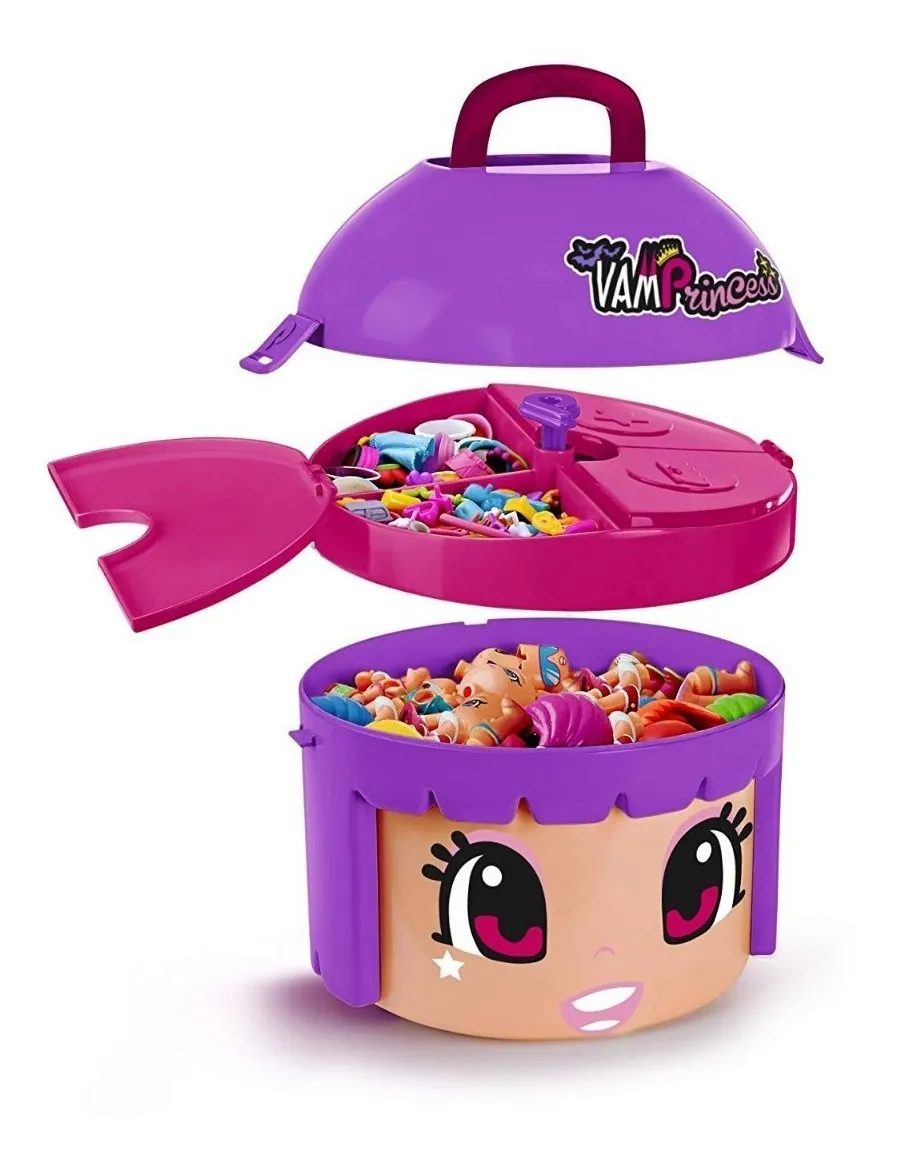 JUGUETERIA LOS SUEÑOS MAGICOS | Pinypon Cabeza Cubo Mix Is Max Edicion Vamprincesas Limitada - $ 985.00