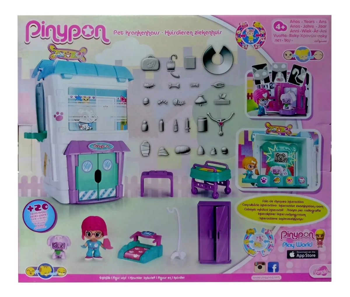 hospital de mascotas pinypon