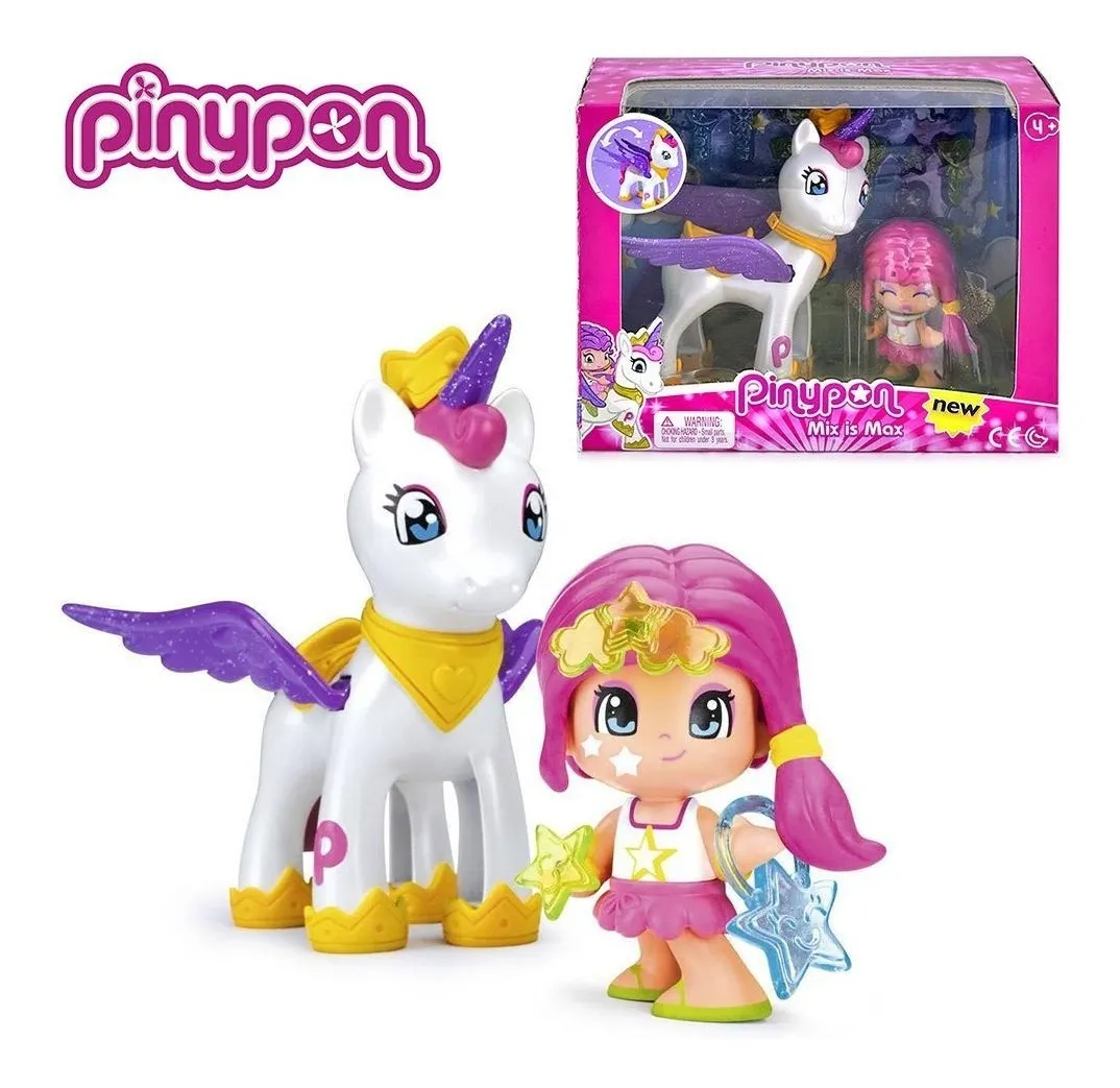 pinypon estrella y unicornio volador