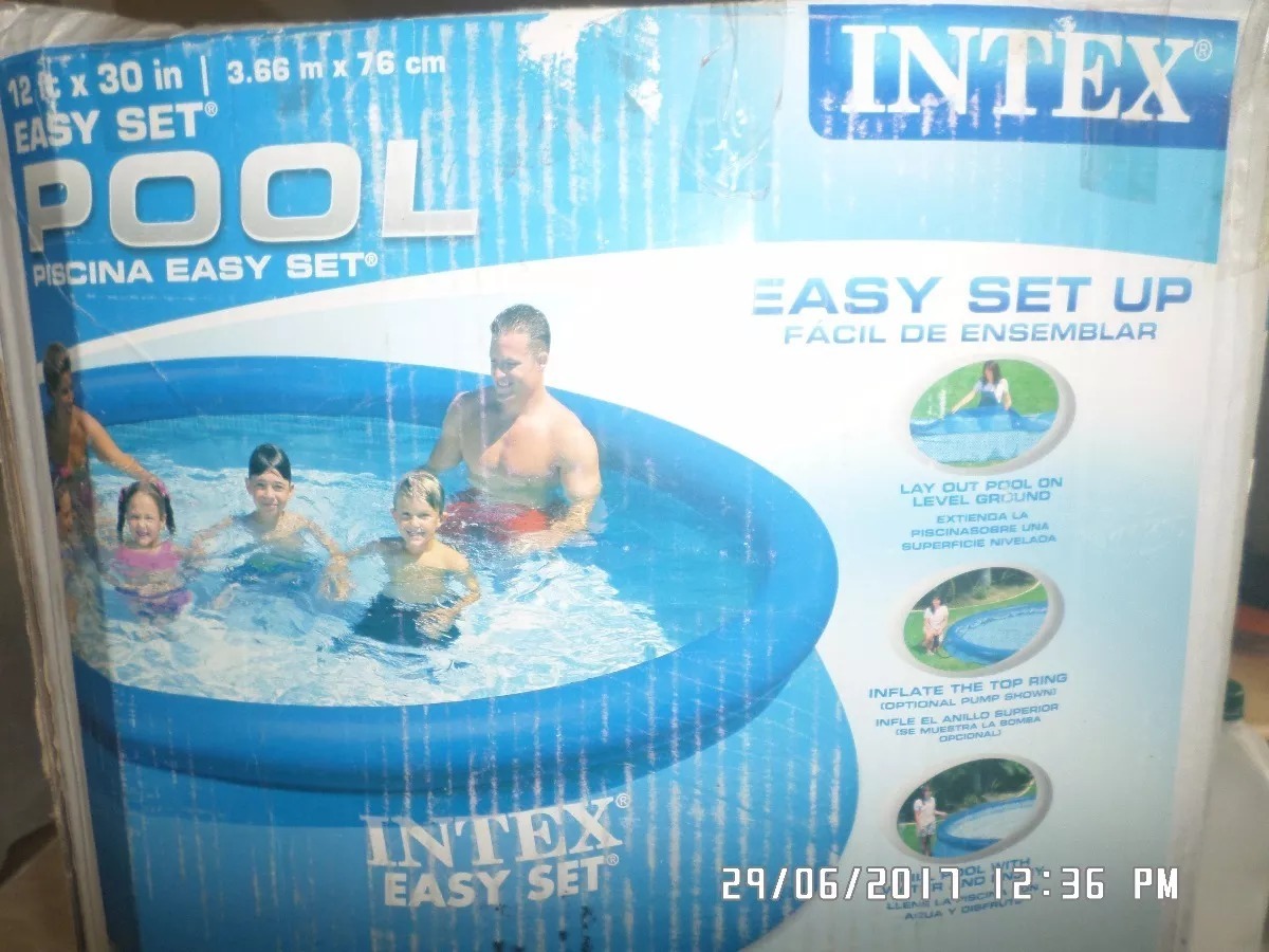 Piscina Intex Nueva 366 X 76 Cm Bs 800000 En Mercado Libre