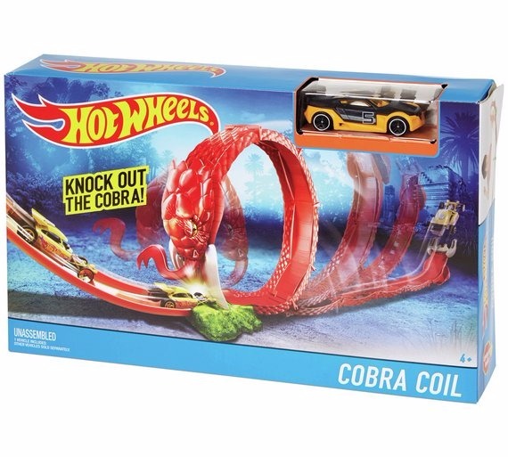 pista hot wheels cobra coaster