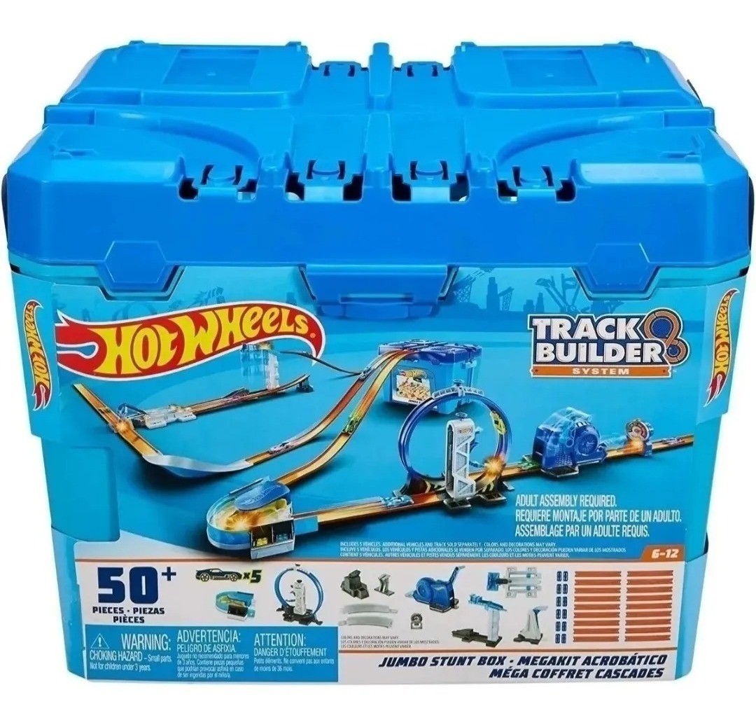 pista hot wheels track builder