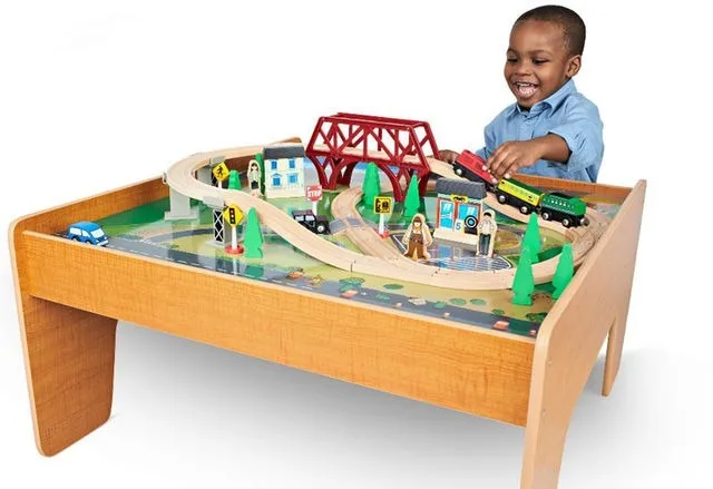 tren de madera imaginarium