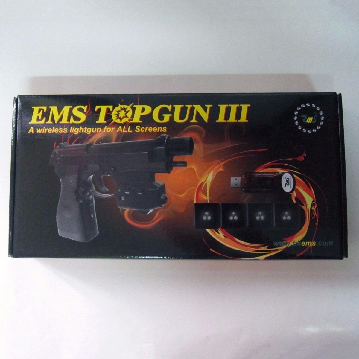 setup for ems topgun 3 sensors