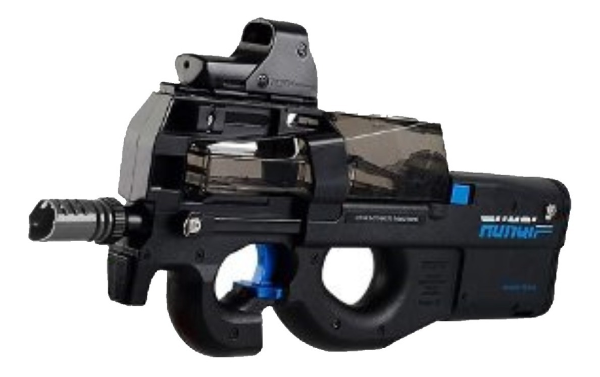 Pistola De Hidrogel P90 Edicion Negra Automatica Bateria