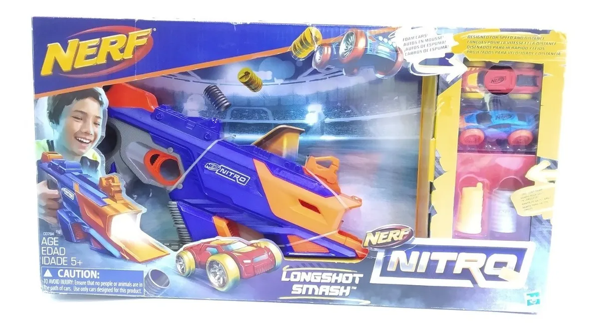 pistola de carros nerf