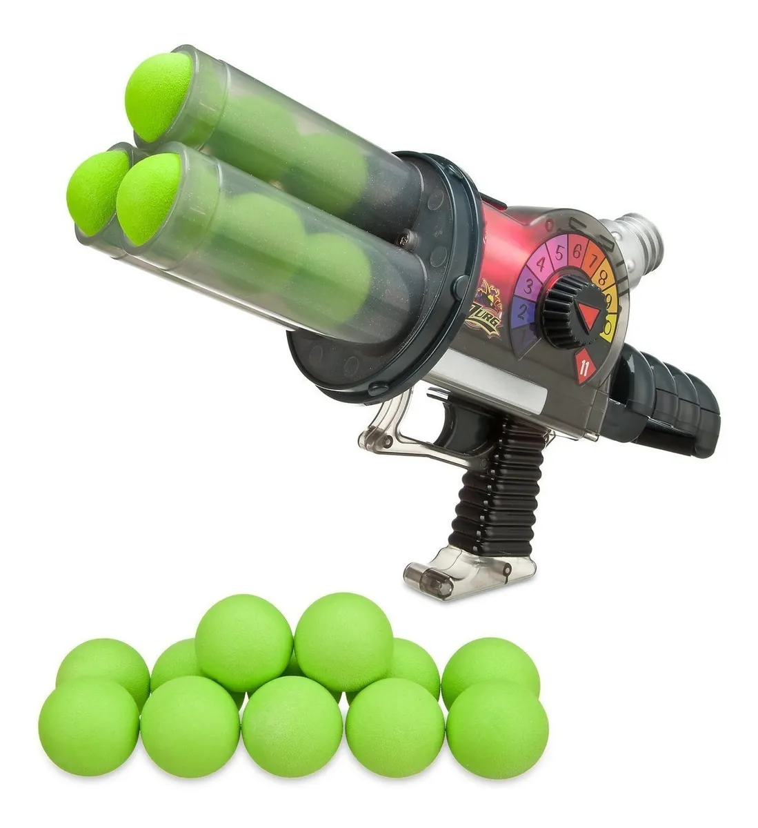 pistola lanza bolas