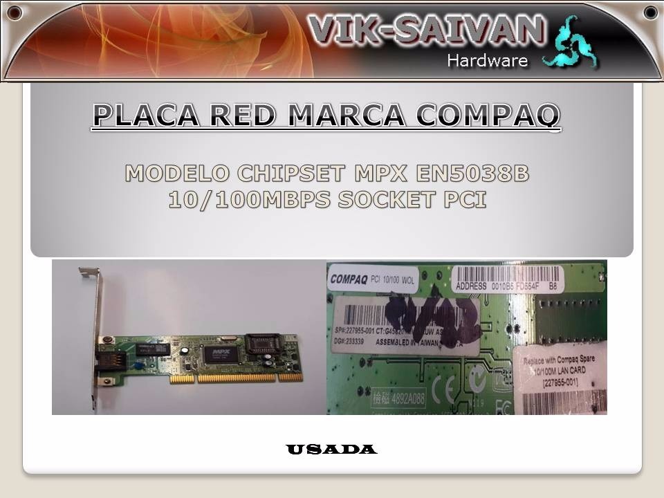 COMPAQ MPX EN5038B NETWORK ADAPTER WINDOWS VISTA DRIVER DOWNLOAD COMPAQ MPX EN5038B NETWORK ADAPTER WINDOWS 8 DRIVER DOWNLOAD