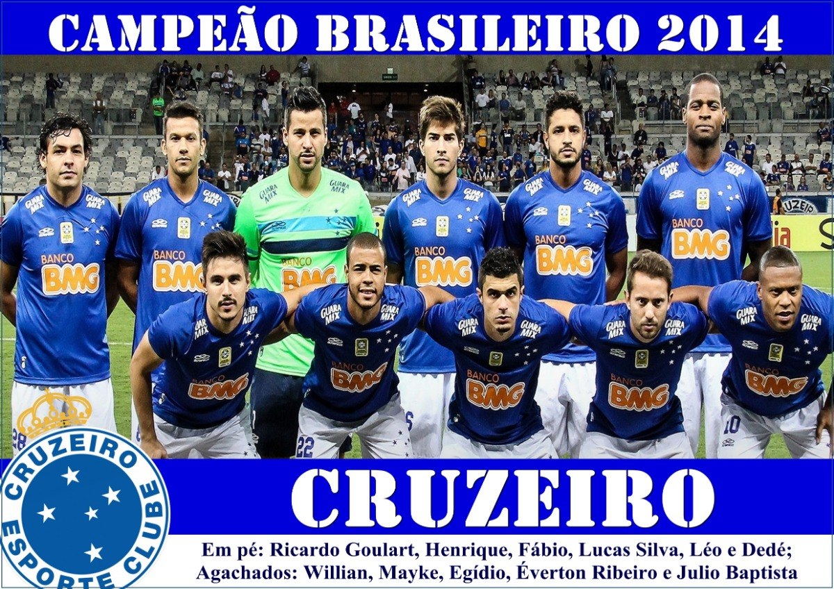 Image result for cruzeiro campeao brasileiro 2014