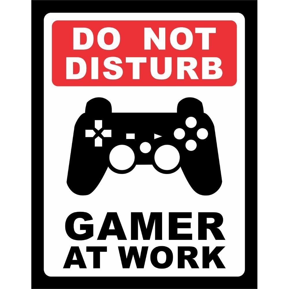 placa decorativa nerd do