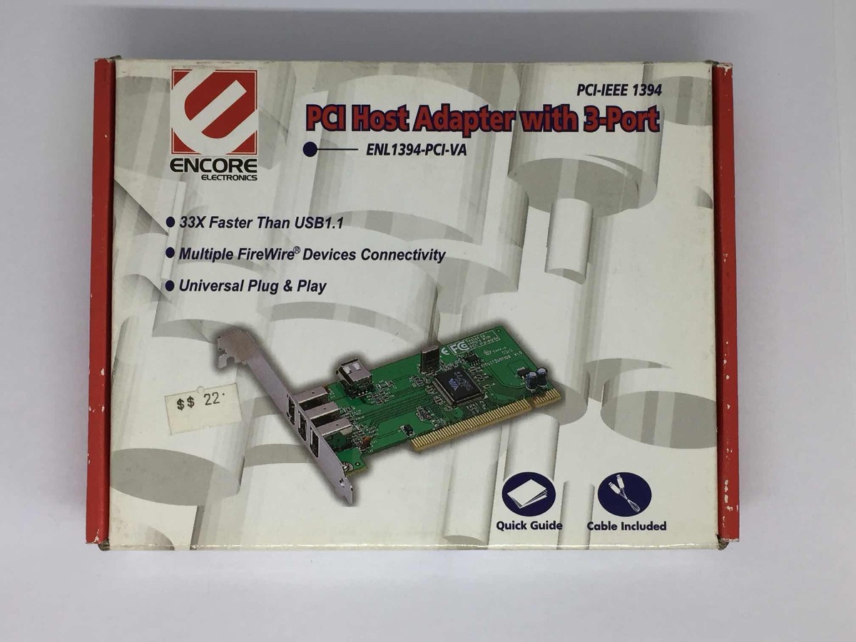 ENL1394 PCI WINDOWS 7 DRIVER