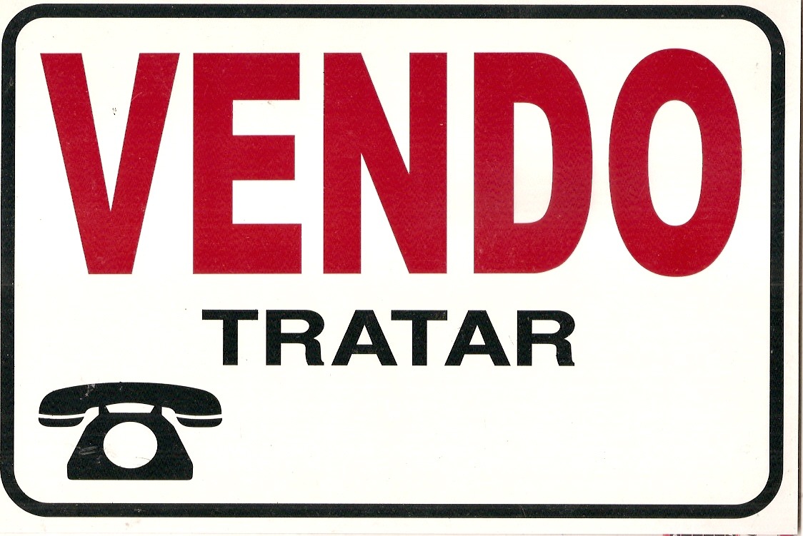 Placa Indicativa Vendo Tratar P03 Material Pvc - R$ 10,90 