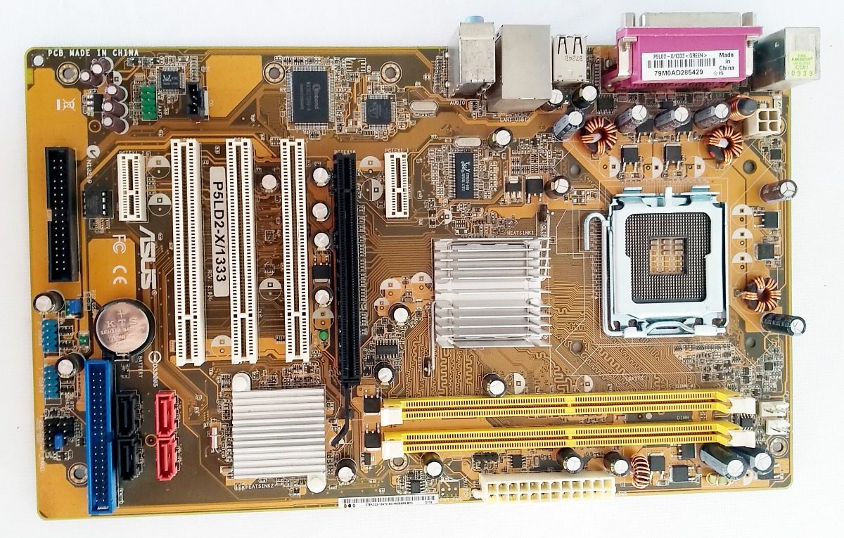 ASUS P5LD2 X1333 Socket 775 ATX MotherBoard Motherboards Genuine ASUS E402SA E402S LCD Back Cover Front Bezel